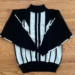 Knitivo Vintage Mock Neck Sweater (M)